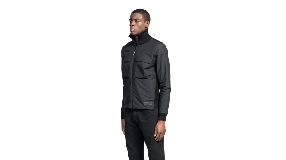 Nobis Layton Tactical Hybrid Sweater - Mens, Black, Large, LAYTON-Black-L
