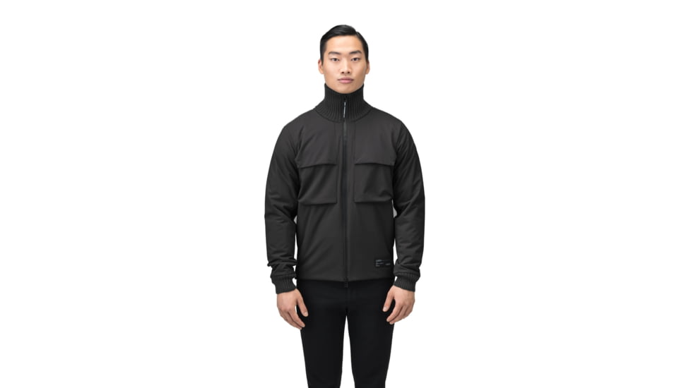 Nobis Layton Tactical Hybrid Sweater - Mens, Black, Large, LAYTON-Black-L