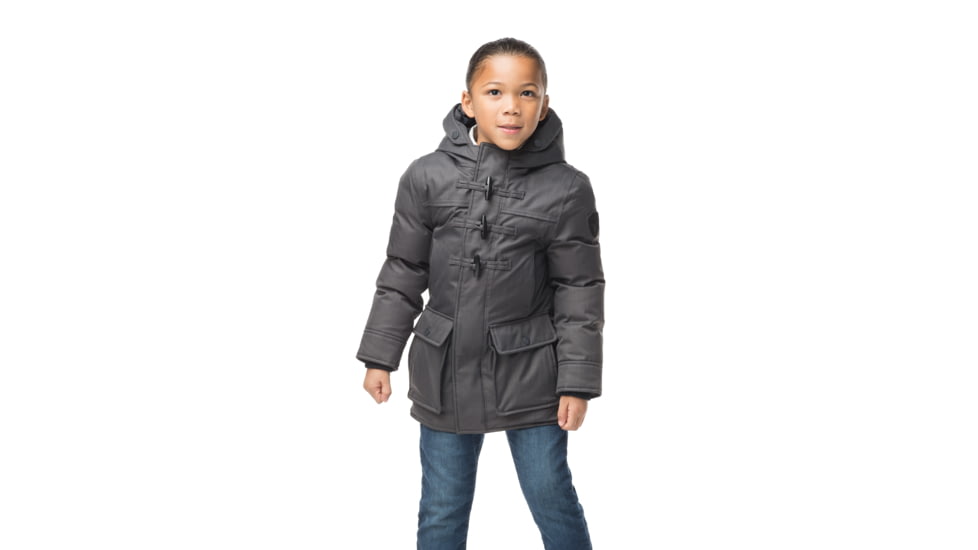 Nobis Lil Liam Jacket - Kids -Steel Grey-Large