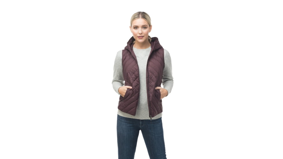 Nobis Lily Vest - Womens, Burgundy, Extra Small, LILY-NT BURGUNDY-XS