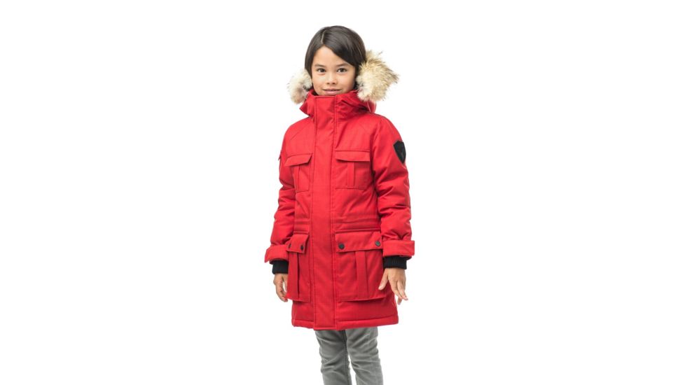Nobis Lil Kimmarut Jacket - Kids -Red-X-Large