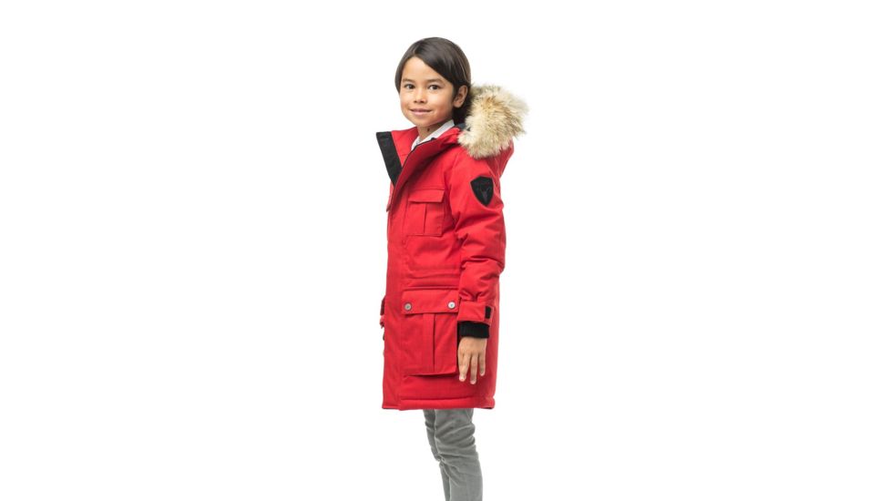 Nobis Lil Kimmarut Jacket - Kids -Red-X-Large