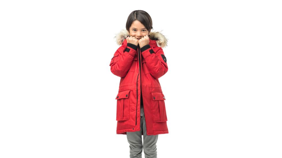 Nobis Lil Kimmarut Jacket - Kids -Red-X-Large