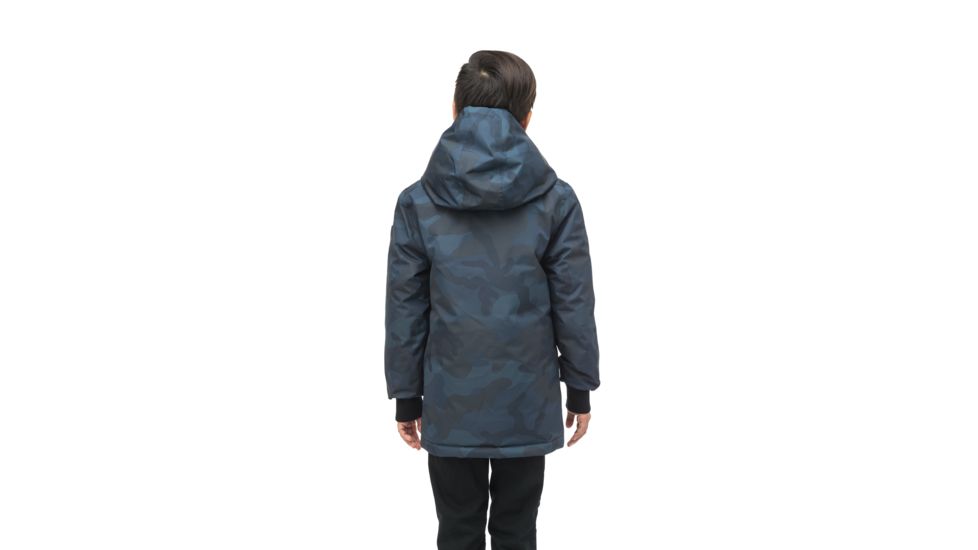 Nobis Little Li Reversible Puffer Jacket - Kids, Navy Camo, Small, LIL LI-3L NAVY CAMO-S