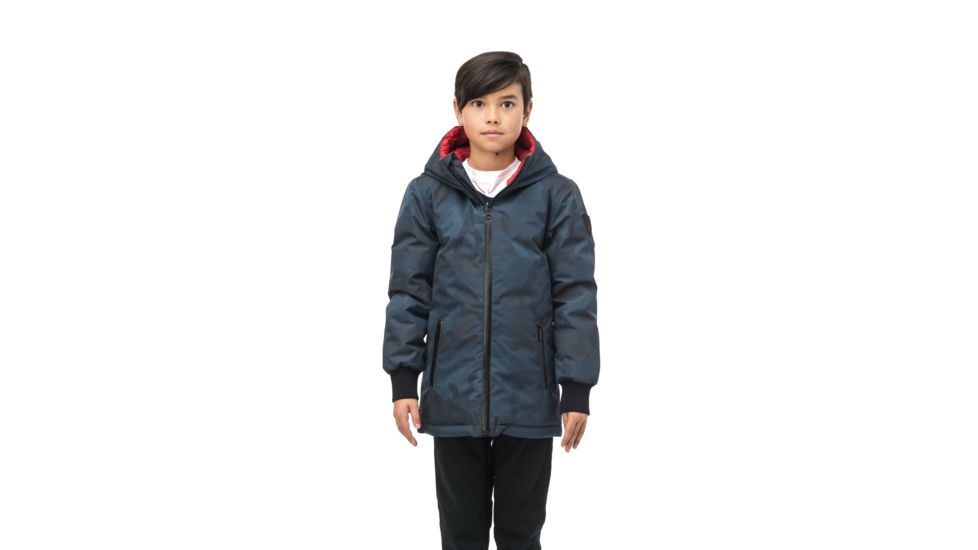 Nobis Little Li Reversible Puffer Jacket - Kids, Navy Camo, Small, LIL LI-3L NAVY CAMO-S
