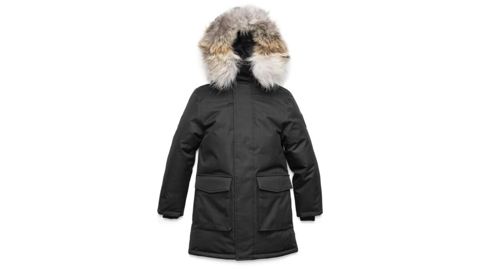 Nobis Little Yves Kids Parka, Black, Extra Large, LITTLEYVES-Black-XL