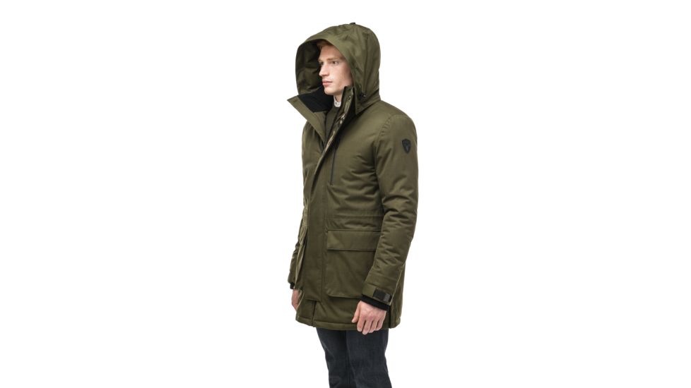 Nobis Martin Hooded Parka - Mens, Crosshatch Fatigue, Medium, MARTIN-CH FATIGUE-M