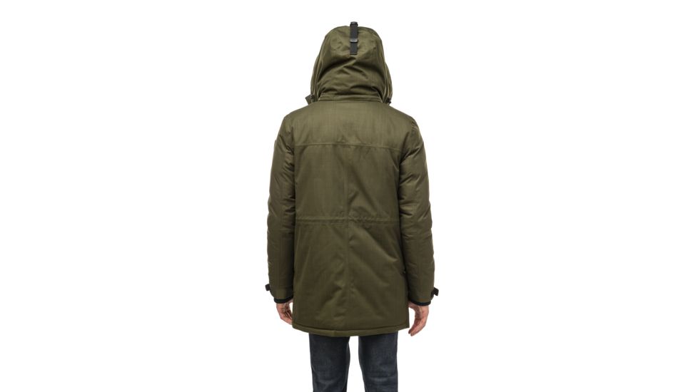 Nobis Martin Hooded Parka - Mens, Crosshatch Fatigue, Medium, MARTIN-CH FATIGUE-M