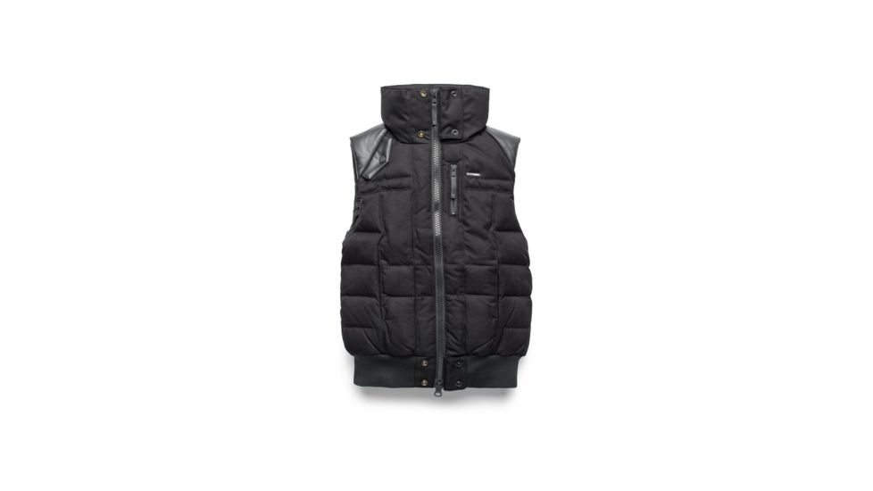 Nobis Meego Midweight Vest - Womens, Crosshatch Black, Small, MEEGO-CH BLACK-S