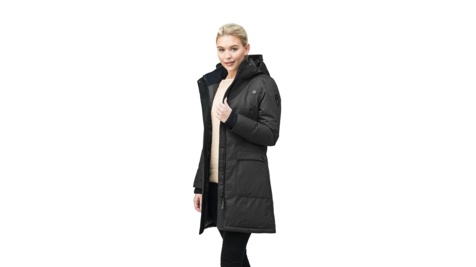 Nobis Merideth Parkas - Womens, CH Black, Medium, MERIDETH-NF-ChBlack-M