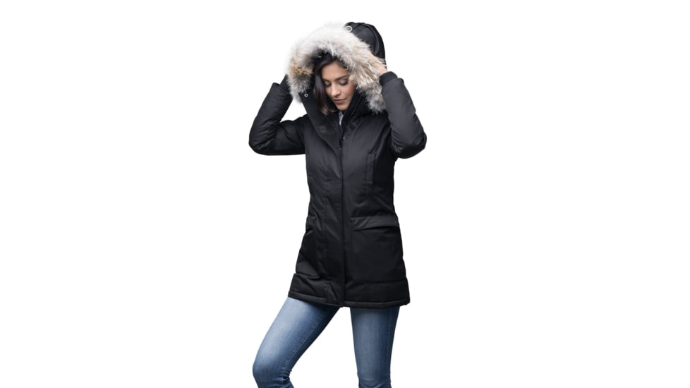 Nobis Merideth Parkas - Womens, CH LightGrey, Small, MERIDETH-NF-ChLightGrey-S