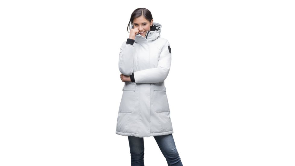 Nobis Merideth-Se Parka - Womens, Ch Light Grey, Extra Small, MERIDETH-SE-ChLightGrey-XS