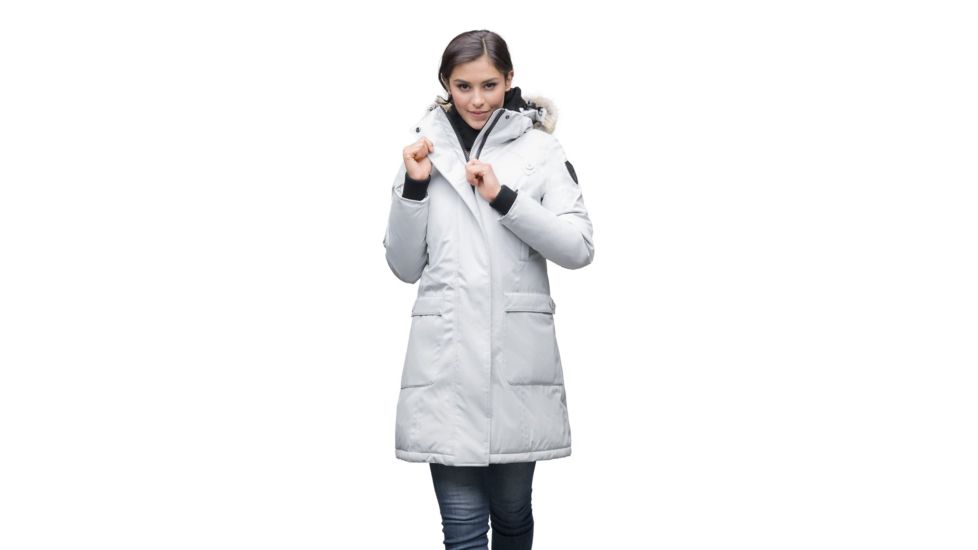Nobis Merideth-Se Parka - Womens, Ch Light Grey, Extra Small, MERIDETH-SE-ChLightGrey-XS