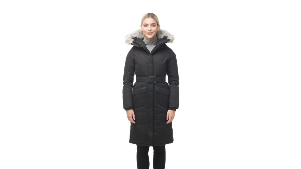 Nobis Morgan Parka - Womens, Ch Black, Extra Small, MORGAN-Ch Black-XS