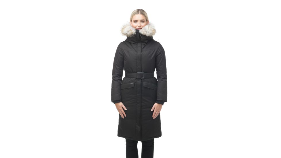 Nobis Morgan Parka - Womens, Ch Black, Extra Small, MORGAN-Ch Black-XS