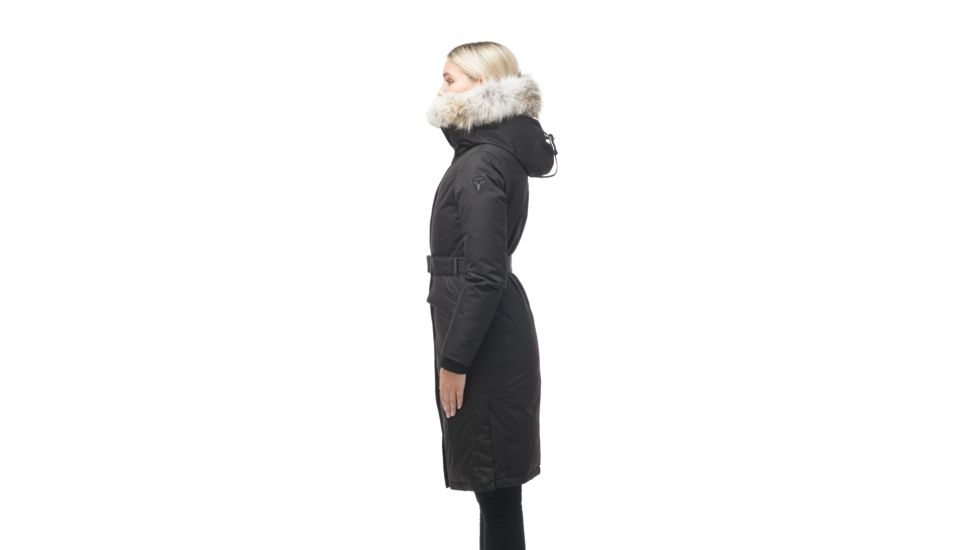 Nobis Morgan Parka - Womens, Ch Black, Extra Small, MORGAN-Ch Black-XS