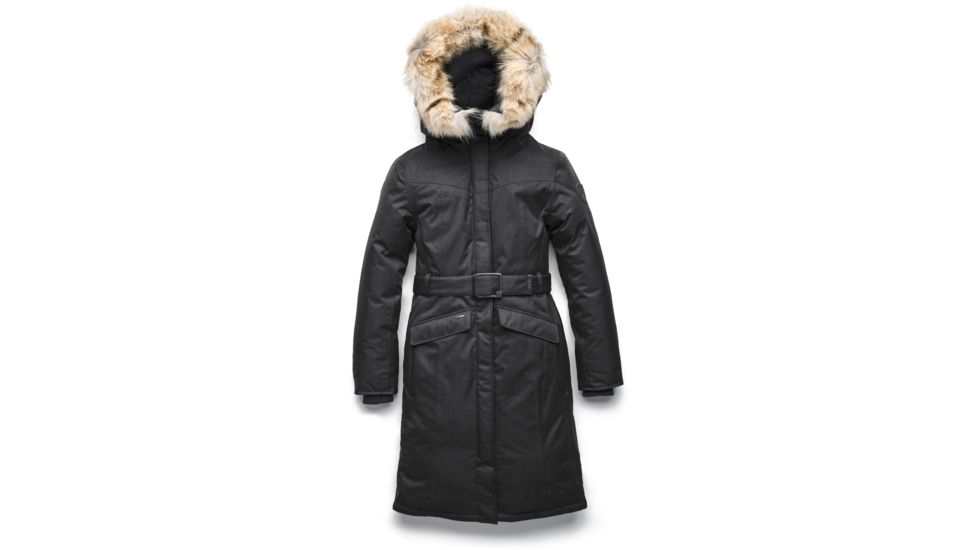 Nobis Morgan Parka - Womens, Ch Black, Extra Small, MORGAN-Ch Black-XS
