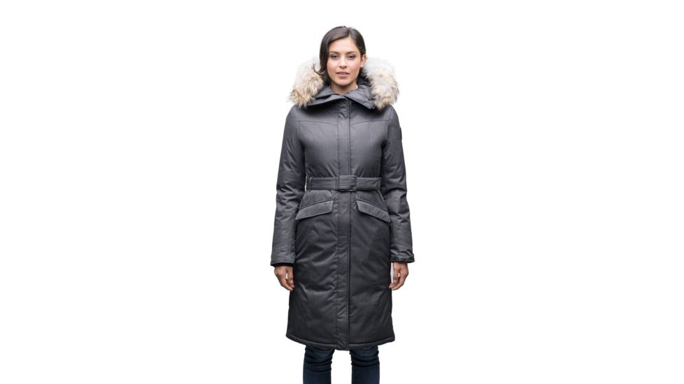 Nobis Morgan Parka - Womens, Ch Steel Grey, Extra Small, MORGAN-Ch Steel Grey-XS