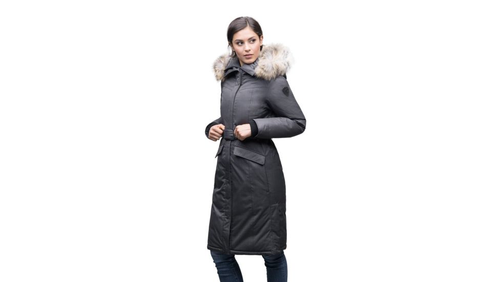 Nobis Morgan Parka - Womens, Ch Steel Grey, Extra Small, MORGAN-Ch Steel Grey-XS