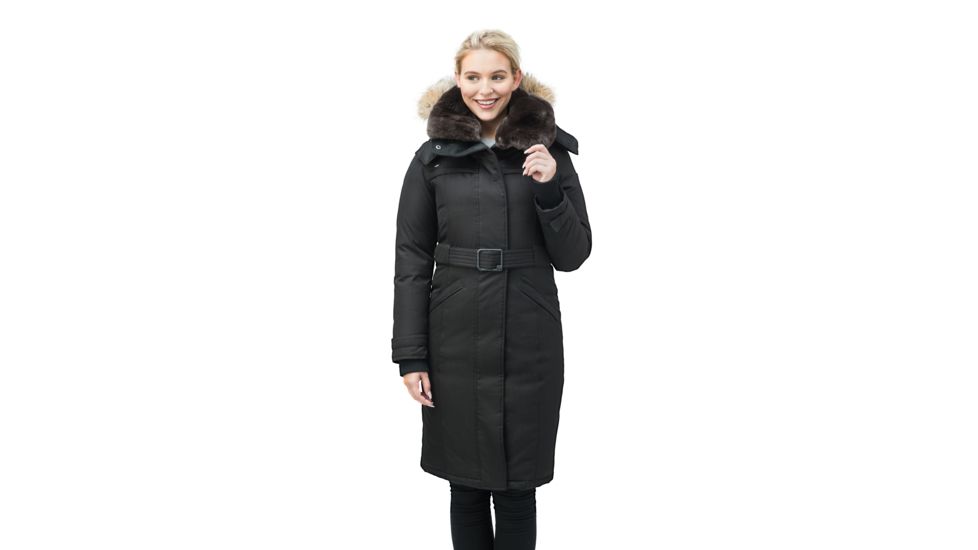 Nobis She-Ra Parka - Womens -Crosshatch Black-Large