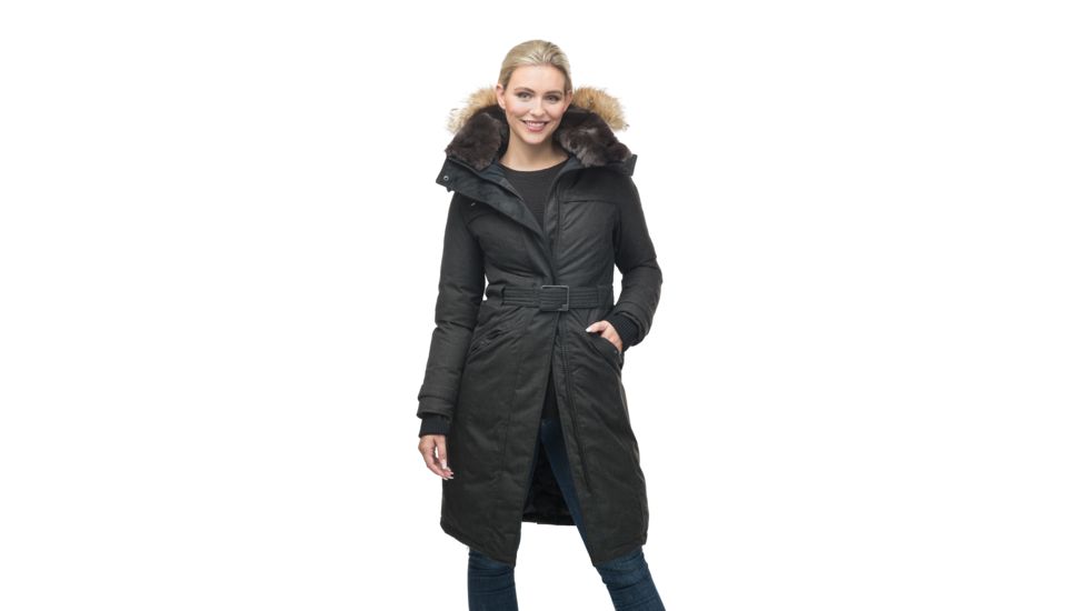 Nobis She-Ra Parka - Womens -Crosshatch Black-Large