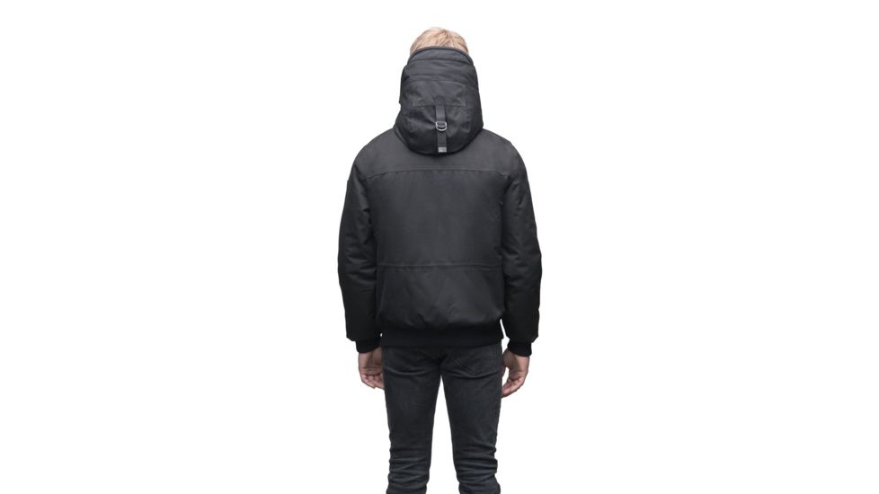 Nobis Stanford Midweight Bomber Jacket - Men's -Crosshatch Black-Large