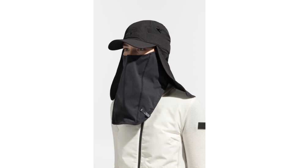 Nobis Tal 3 in 1 Cap, Black, One Size, TAL-BlackDesertPrint-O/S