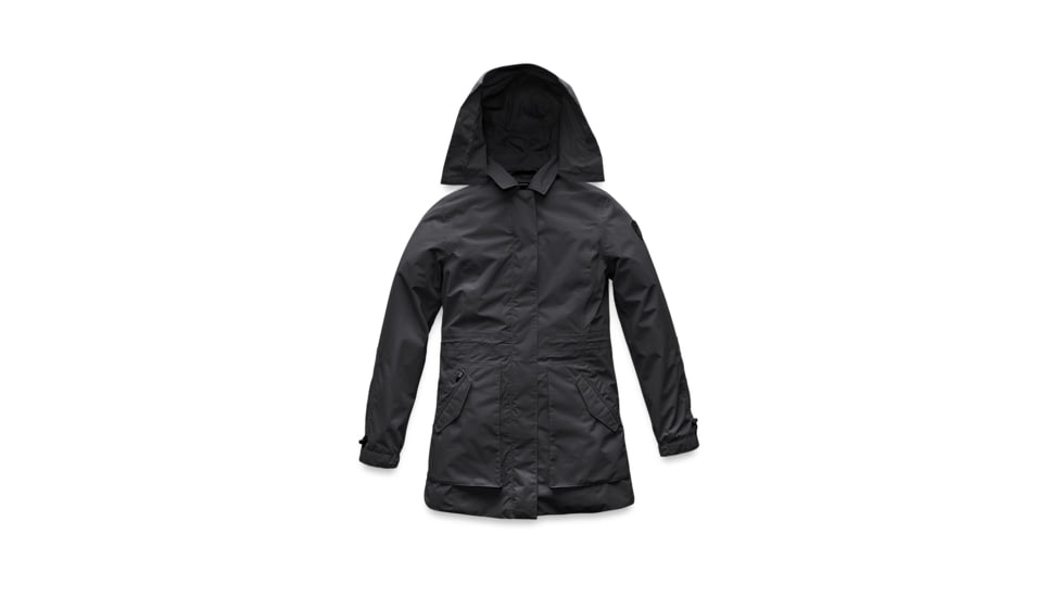 Nobis Terra Ladies Thigh Length Jacket - Womens, 3L Black, Extra Small, TERRA-3L Black-XS