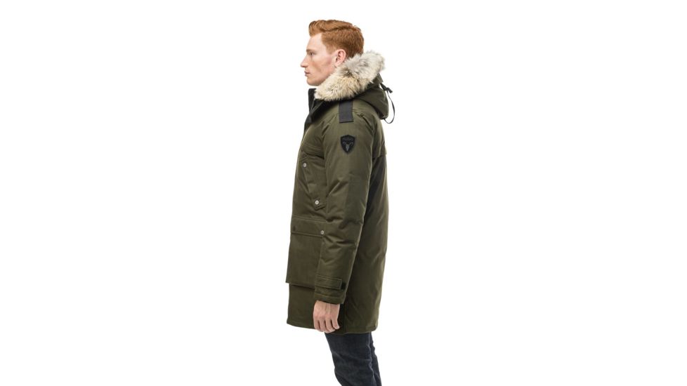Nobis The Yatesy Parka - Mens, Crosshatch Fatigue, Extra Large, YATESY-CH FATIGUE-XL