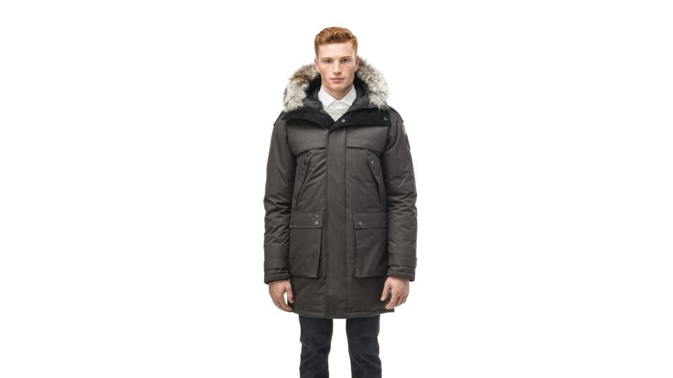 Nobis The Yatesy Parka - Mens -Steel Grey-X-Large