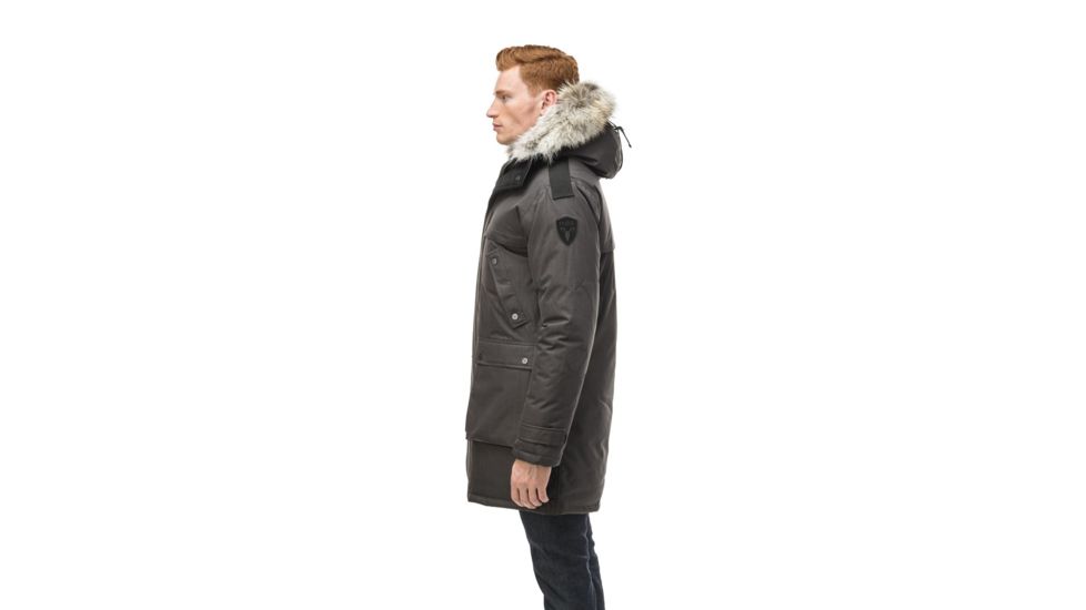 Nobis The Yatesy Parka - Mens -Steel Grey-X-Large