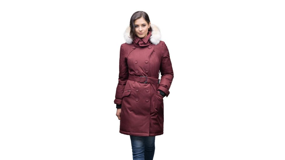 Nobis Tula-Se Parka - Womens, Ch Red Rum, Extra Small, TULA-SE-ChRedRum-XS