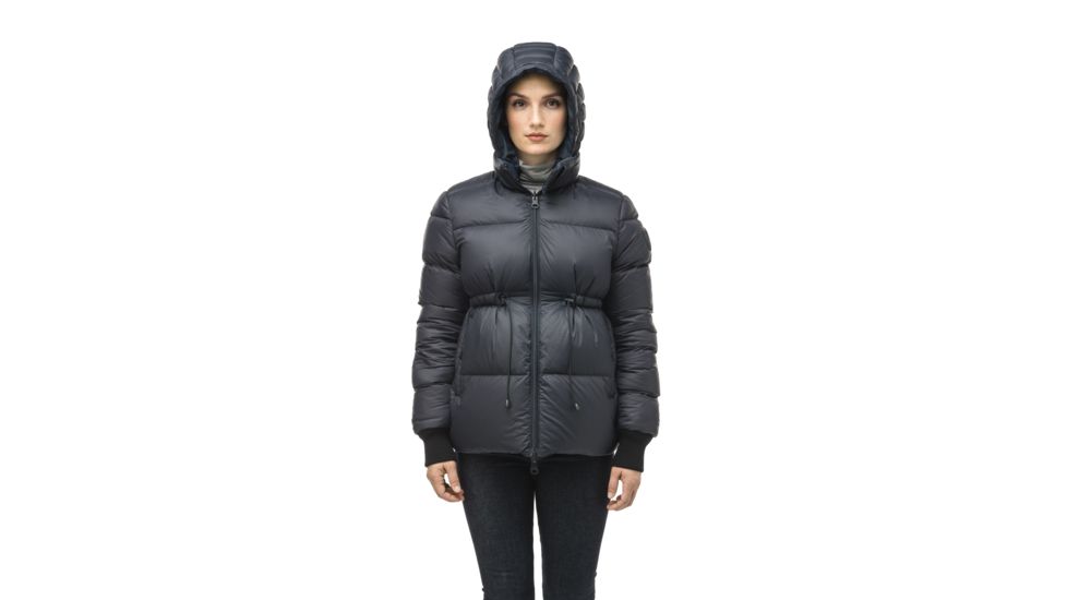 Nobis Viola Reversible Puffer Jacket - Womens, Navy Camo, Large, VIOLA-3L NAVY CAMO-L