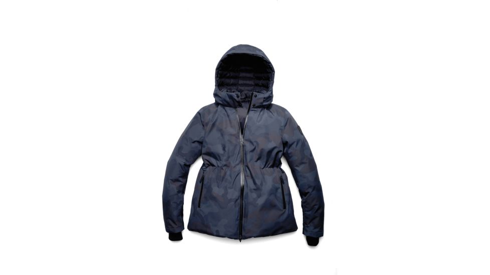 Nobis Viola Reversible Puffer Jacket - Womens, Navy Camo, Large, VIOLA-3L NAVY CAMO-L