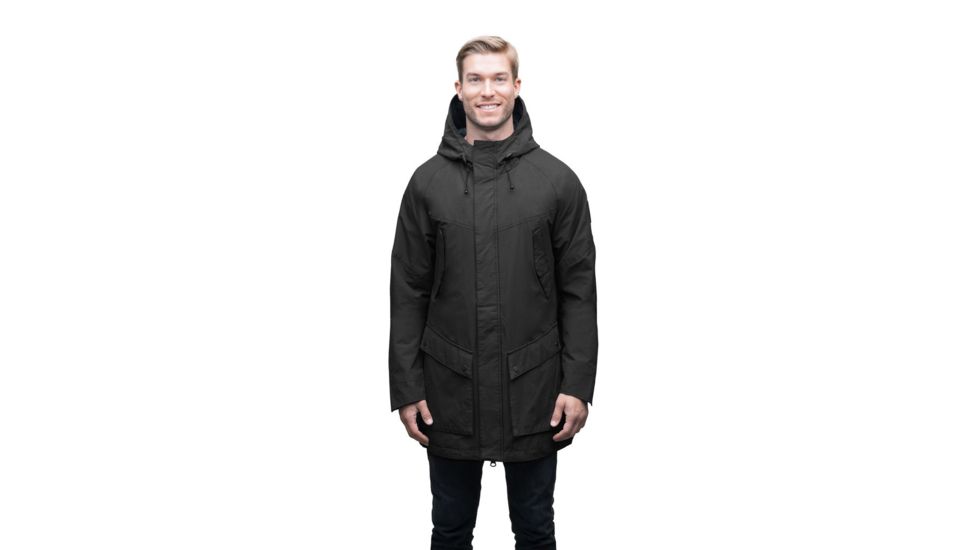 Nobis Weldon Raincoat - Mens, Black, Extra Large, WELDON-BLACK-XL