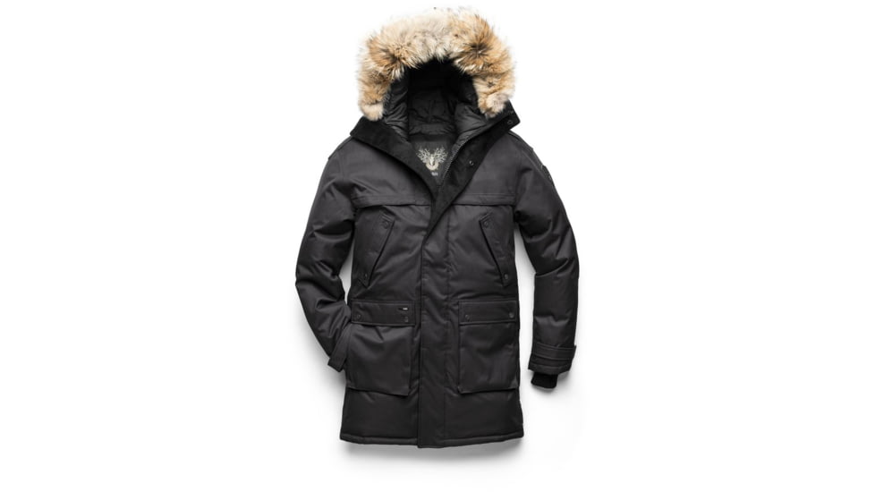 Nobis Yatesy Long Parka - Mens, Black, Medium, YATESY-Black-M