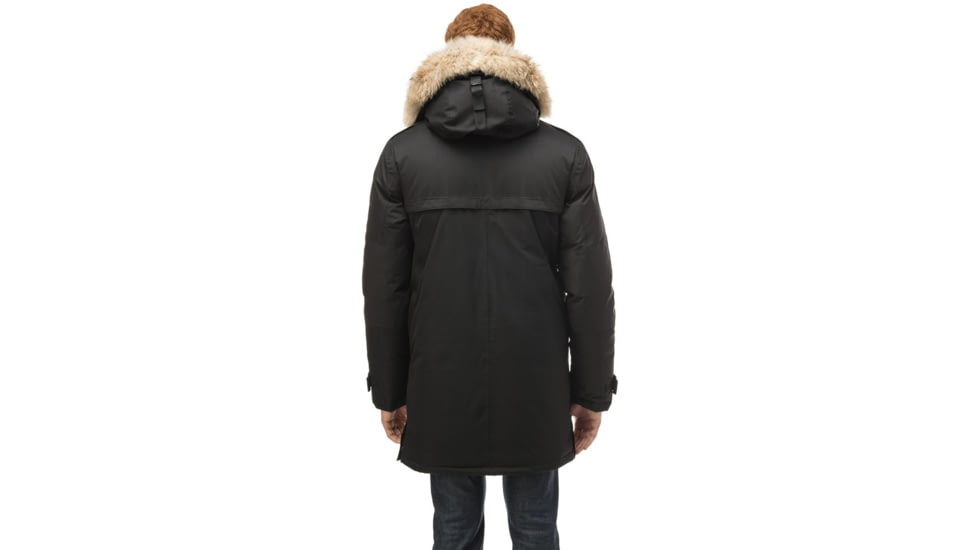 Nobis Yatesy Long Parka - Mens, Black, Medium, YATESY-Black-M