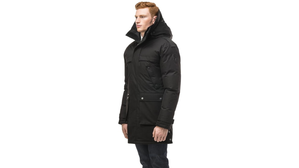 Nobis Yatesy Long Parka - Mens, Black, Medium, YATESY-Black-M