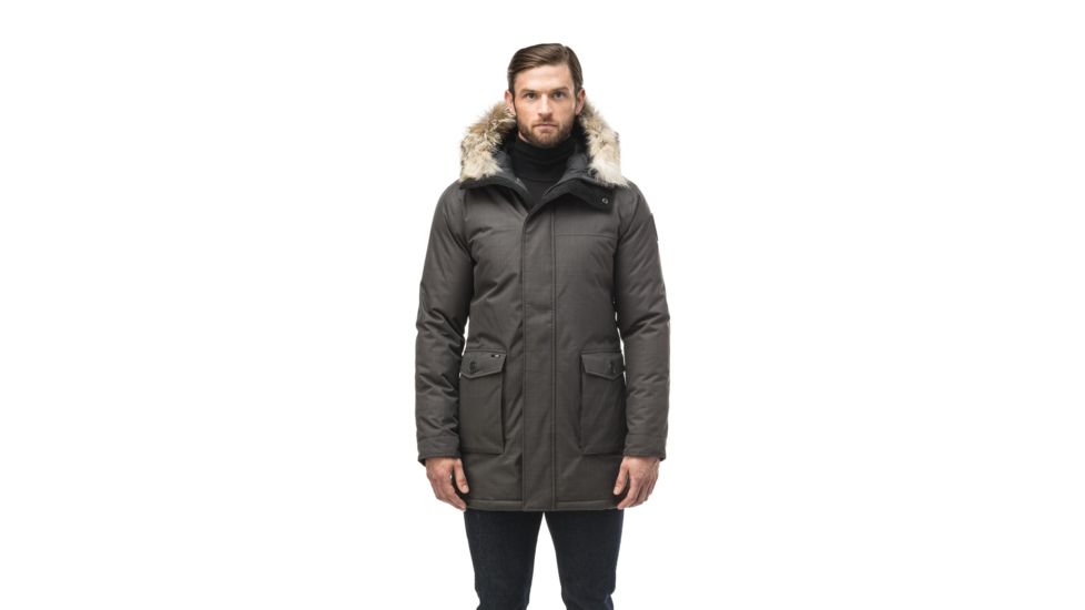 Nobis Yves Parka - Mens, Ch Steel Grey, Small, YVES-ChSteelGrey-S