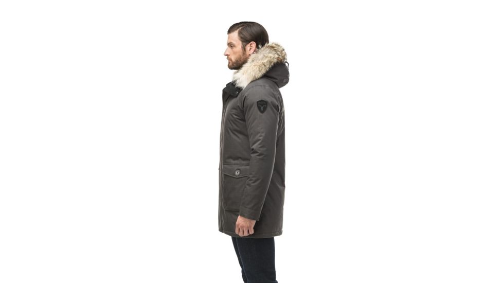 Nobis Yves Parka - Mens, Ch Steel Grey, Small, YVES-ChSteelGrey-S