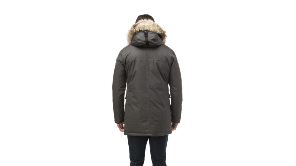 Nobis Yves Parka - Mens, Ch Steel Grey, Small, YVES-ChSteelGrey-S