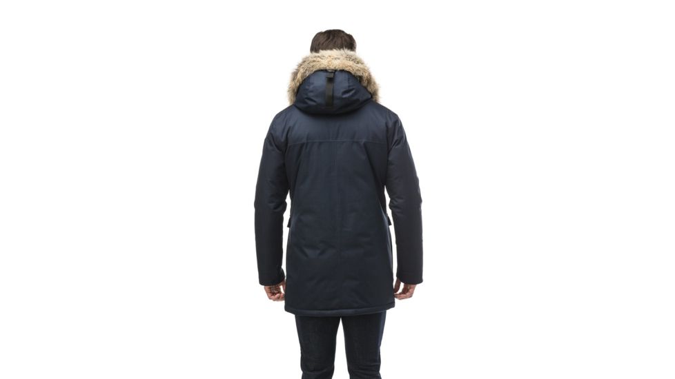 Nobis Yves Parka - Mens, Crosshatch Navy, Small, YVES-CH NAVY-S