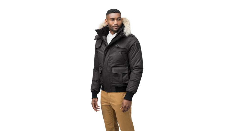 Nobis Cartel Bomber Jackets - Mens, CH Black, Small, CARTEL-SE-ChBlack-S