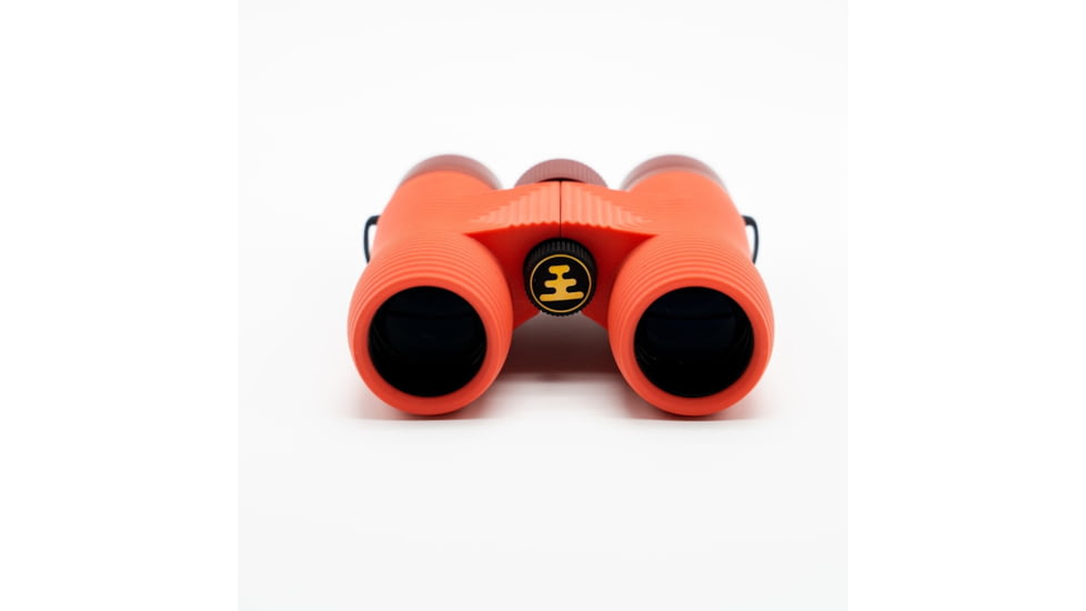 Nocs Provisions Field Issue 8x32mm Roof Prism Waterproof Binoculars, Rugged, Coral Red, NOC-FLD-RED