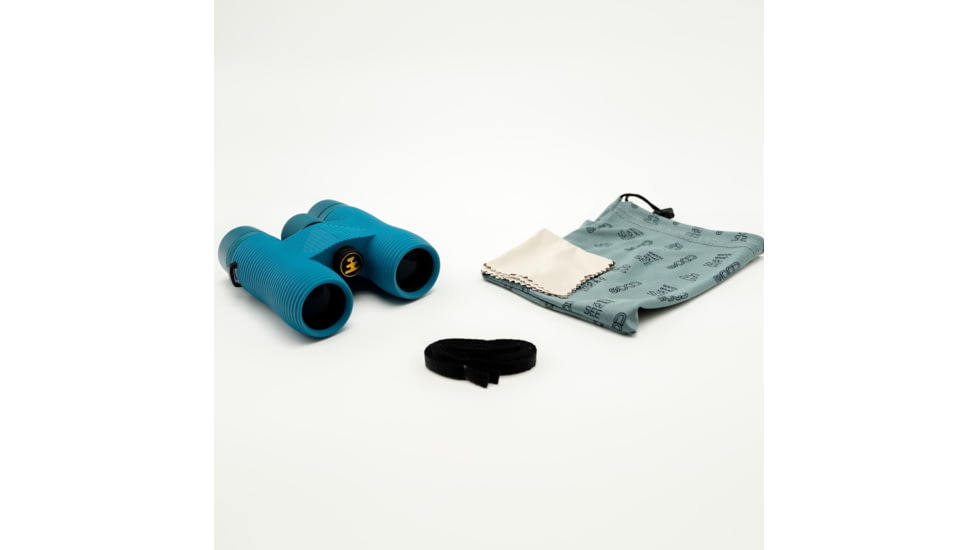 Nocs Provisions Field Issue 8x32mm Roof Prism Waterproof Binoculars, Rugged, Corsican Blue, NOC-FLD-BLU