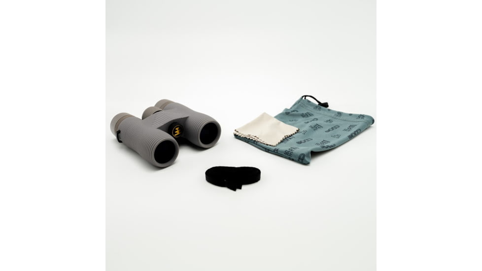 Nocs Provisions Field Issue 8x32mm Roof Prism Waterproof Binoculars, Rugged, Deep Slate, NOC-FLD-GRY