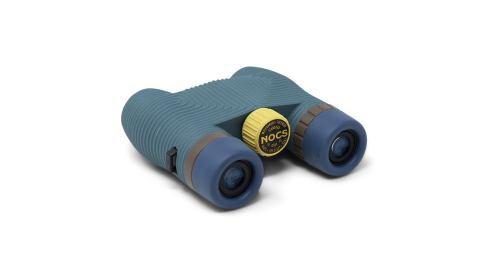 Nocs Provisions Standard Issue 10x25mm Roof Prism Waterproof Binoculars, Pacific Blue II, NOC-STX-BL2