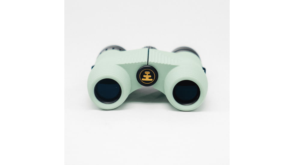 Nocs Provisions Standard Issue 10x25mm Roof Prism Waterproof Binoculars, Rugged, Icy Mint, NOC-STX-GN3