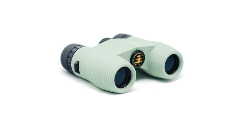 Nocs Provisions Standard Issue 10x25mm Roof Prism Waterproof Binoculars, Rugged, Icy Mint, NOC-STX-GN3