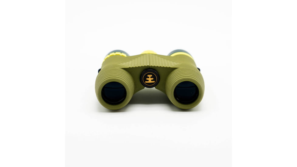 Nocs Provisions Standard Issue 10x25mm Roof Prism Waterproof Binoculars, Rugged, Olive Green, NOC-STX-GN2